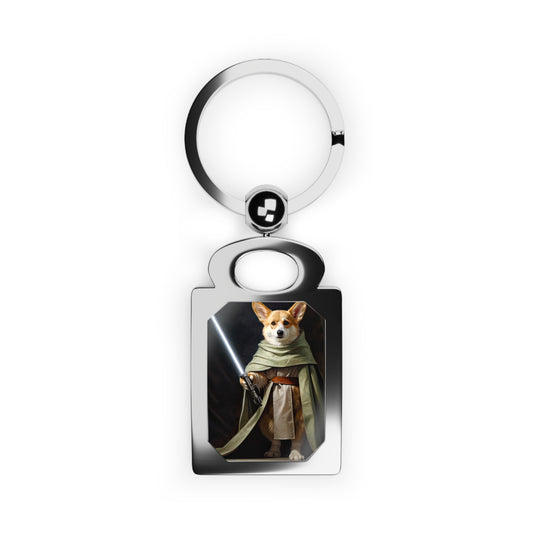 Jedi Corgi - Key Ring