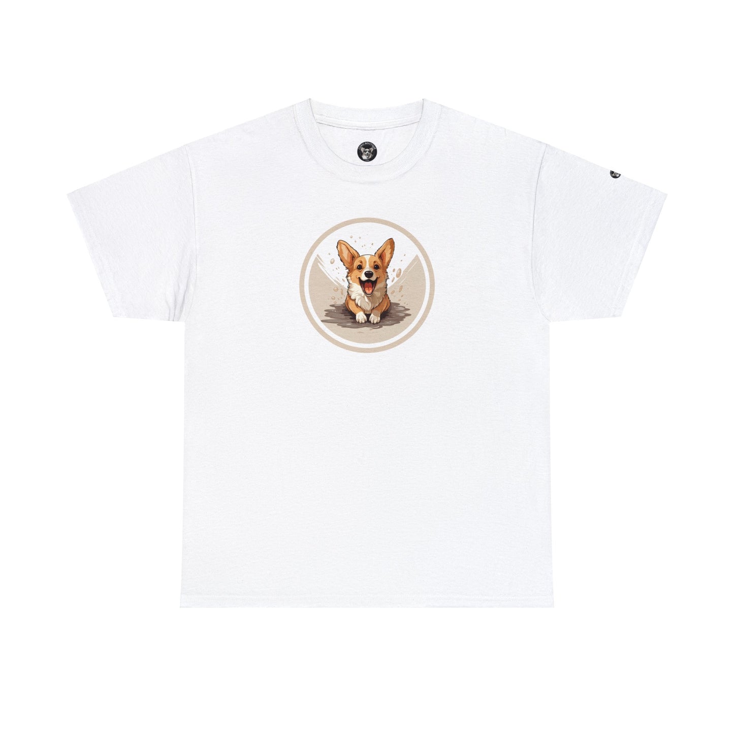 Corgi Cuteness - Unisex Heavy Cotton Tee