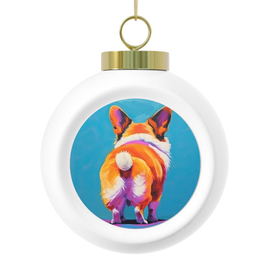 Corgi Butt - Christmas Tree Ball