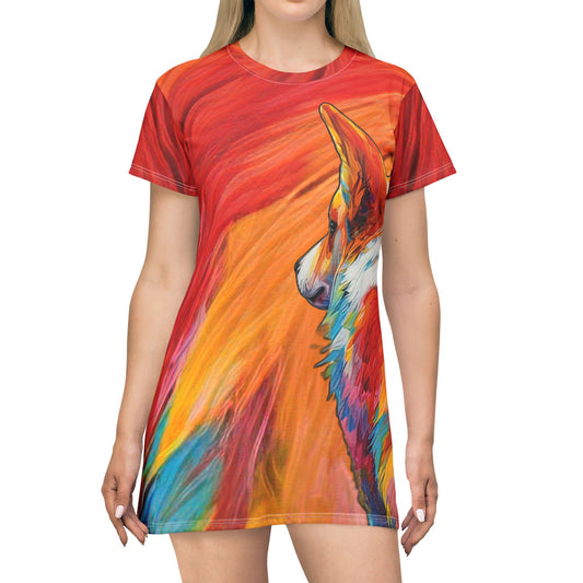 Peekaboo T-Dress