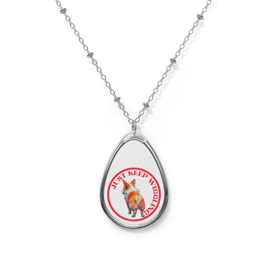 Just Keep Wiggling - Necklace