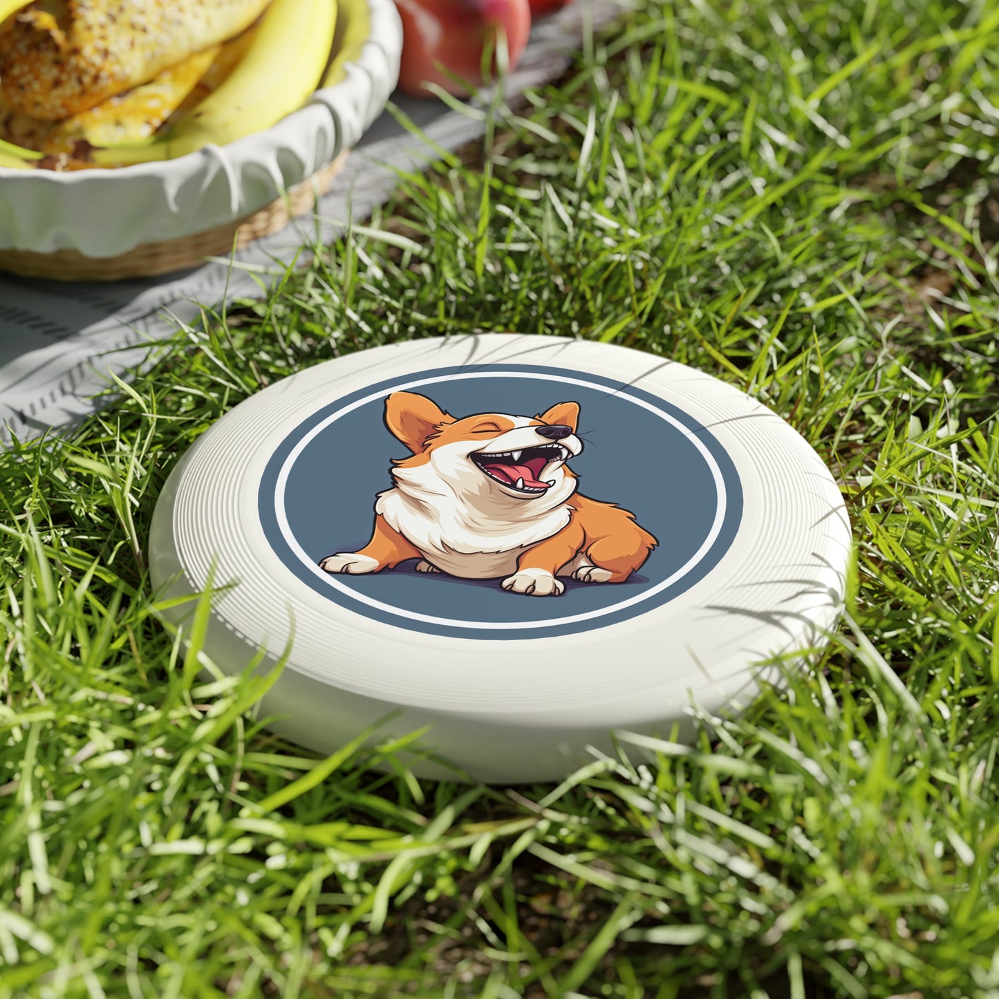 Comical Corgi - Wham-O Frisbee