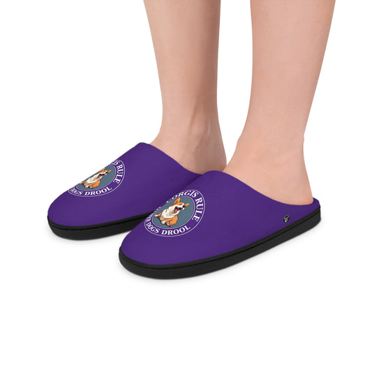 Corgis Rule...Other Dogs Drool - Women's Slippers