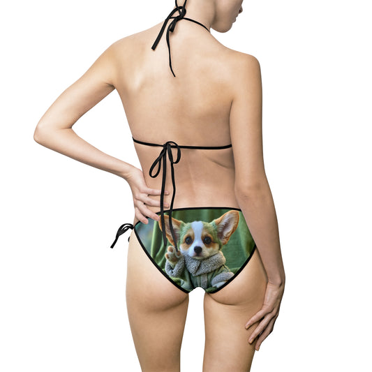 Grogu the Corgi Bikini