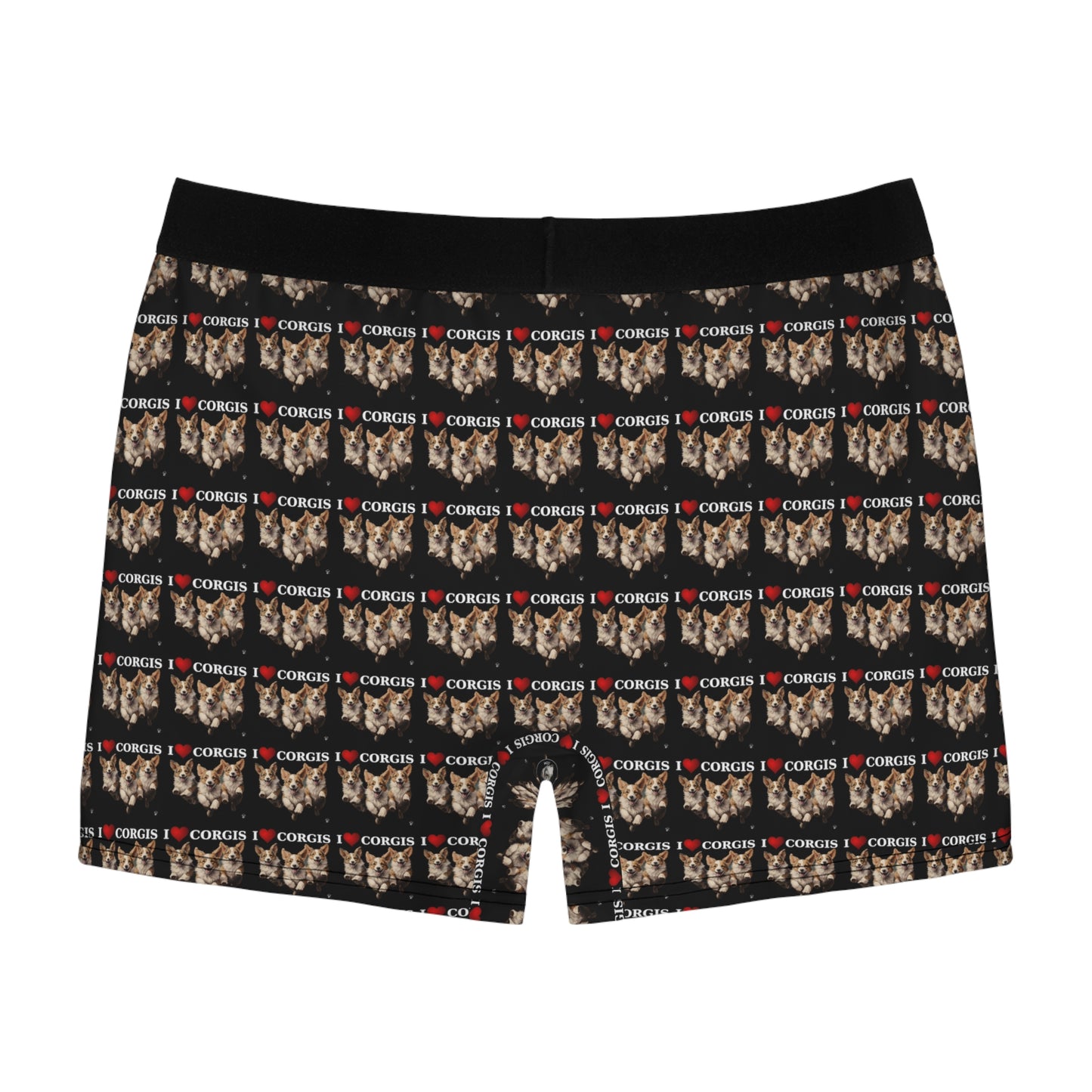 I Heart Corgis Mosaic Boxer Briefs