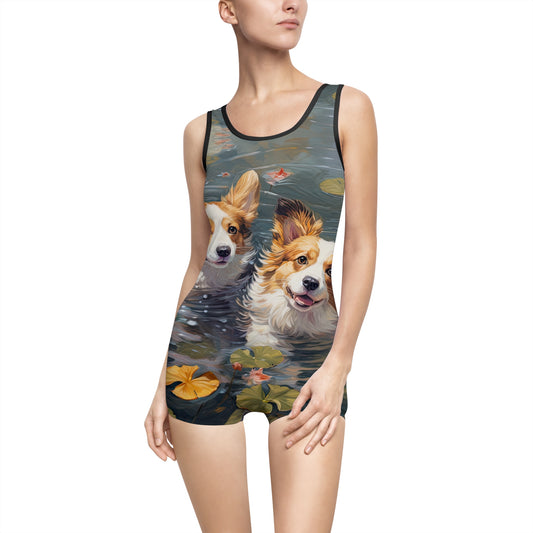 Pond Pups Vintage One-Piece