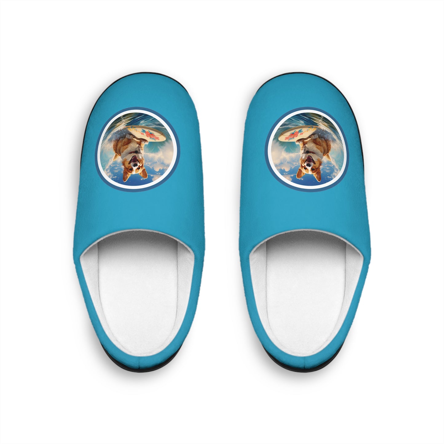 Cowabunga Corgi - Men's Slippers