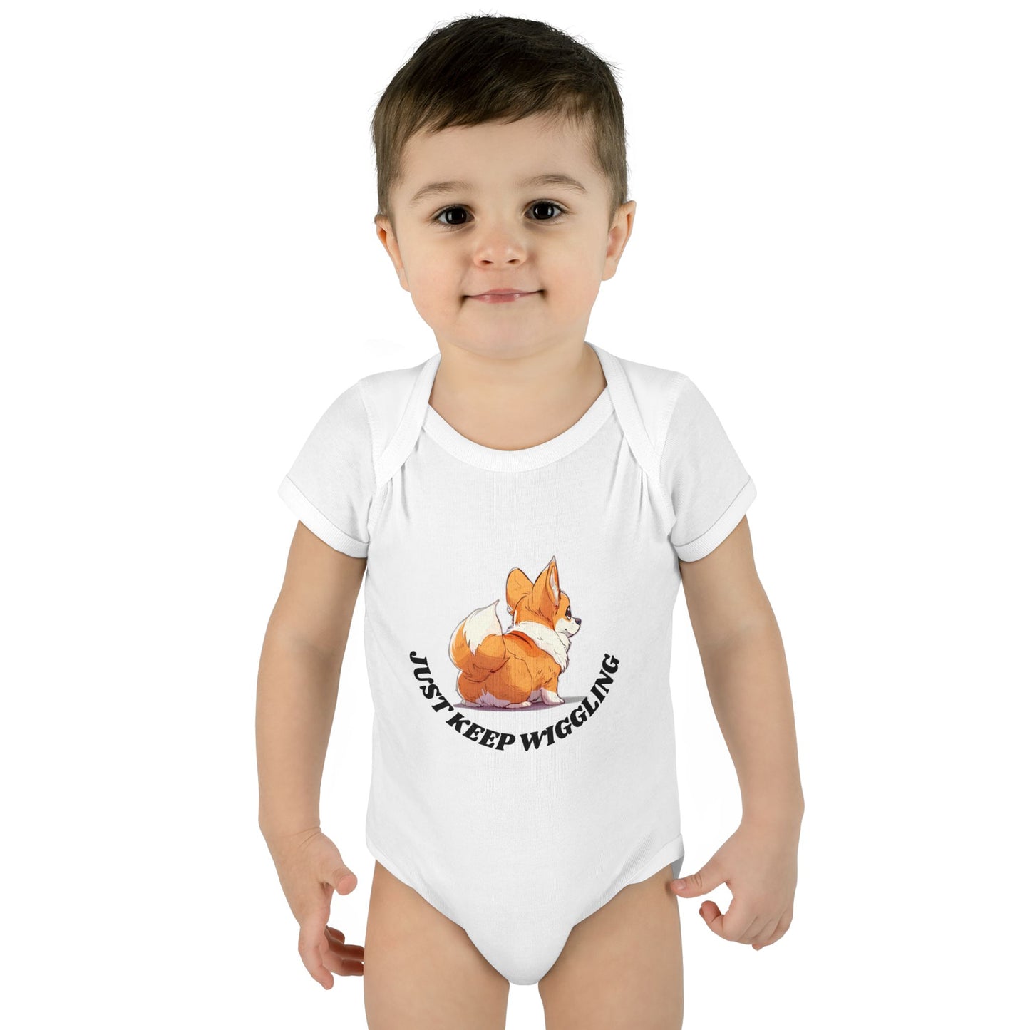 Just Keep Wiggling Infant Bodysuit