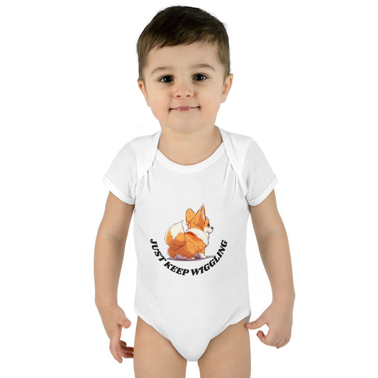 Just Keep Wiggling Infant Bodysuit