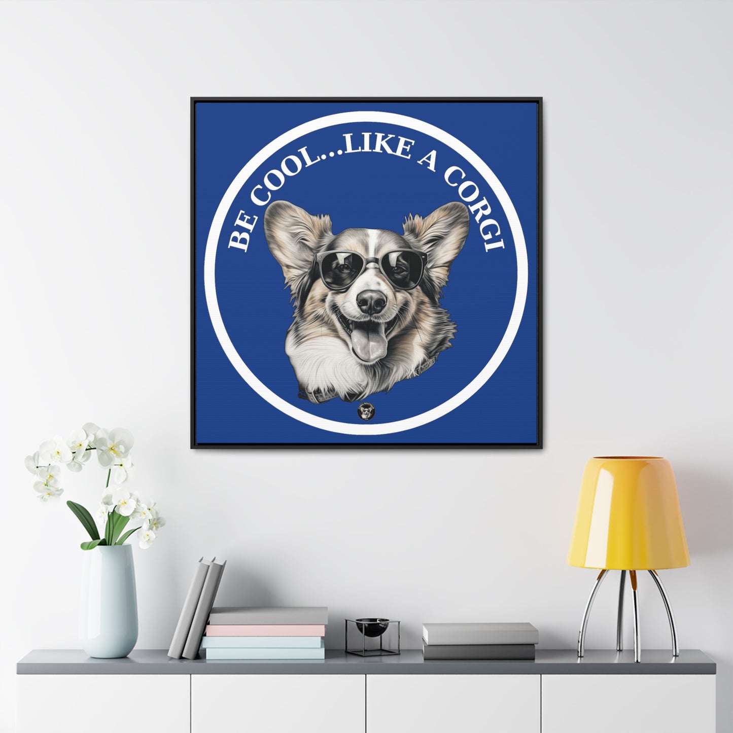 Be Cool - Framed on Canvas
