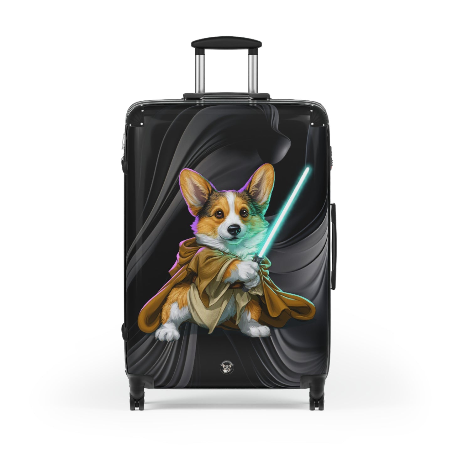 Little Light Knight Corgi Star Warrior Suitcases – Lightsaber Rolling Luggage