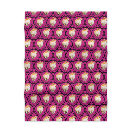 Baby Got Back Mosaic - Baby Blanket