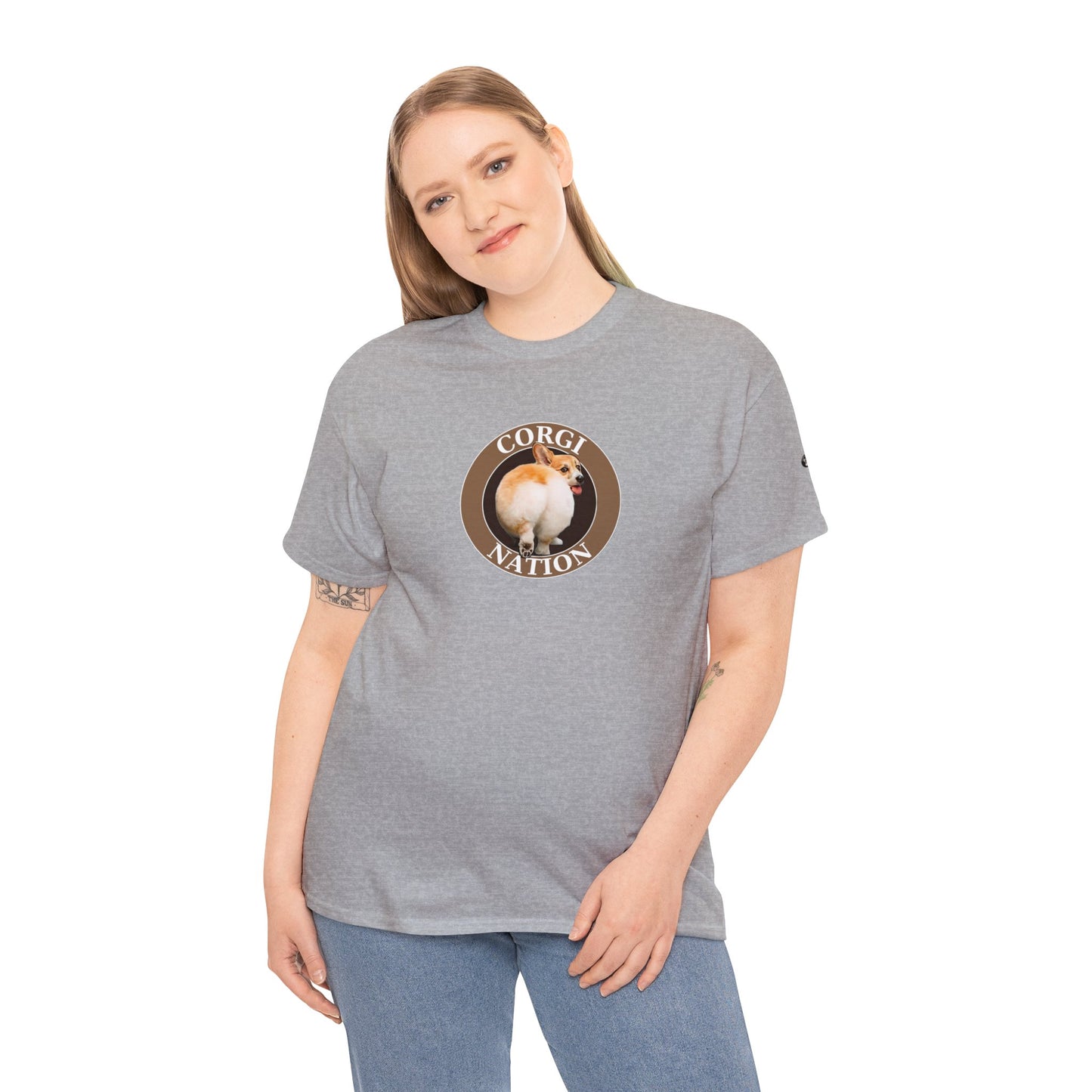Corgi Nation - Unisex Heavy Cotton Tee