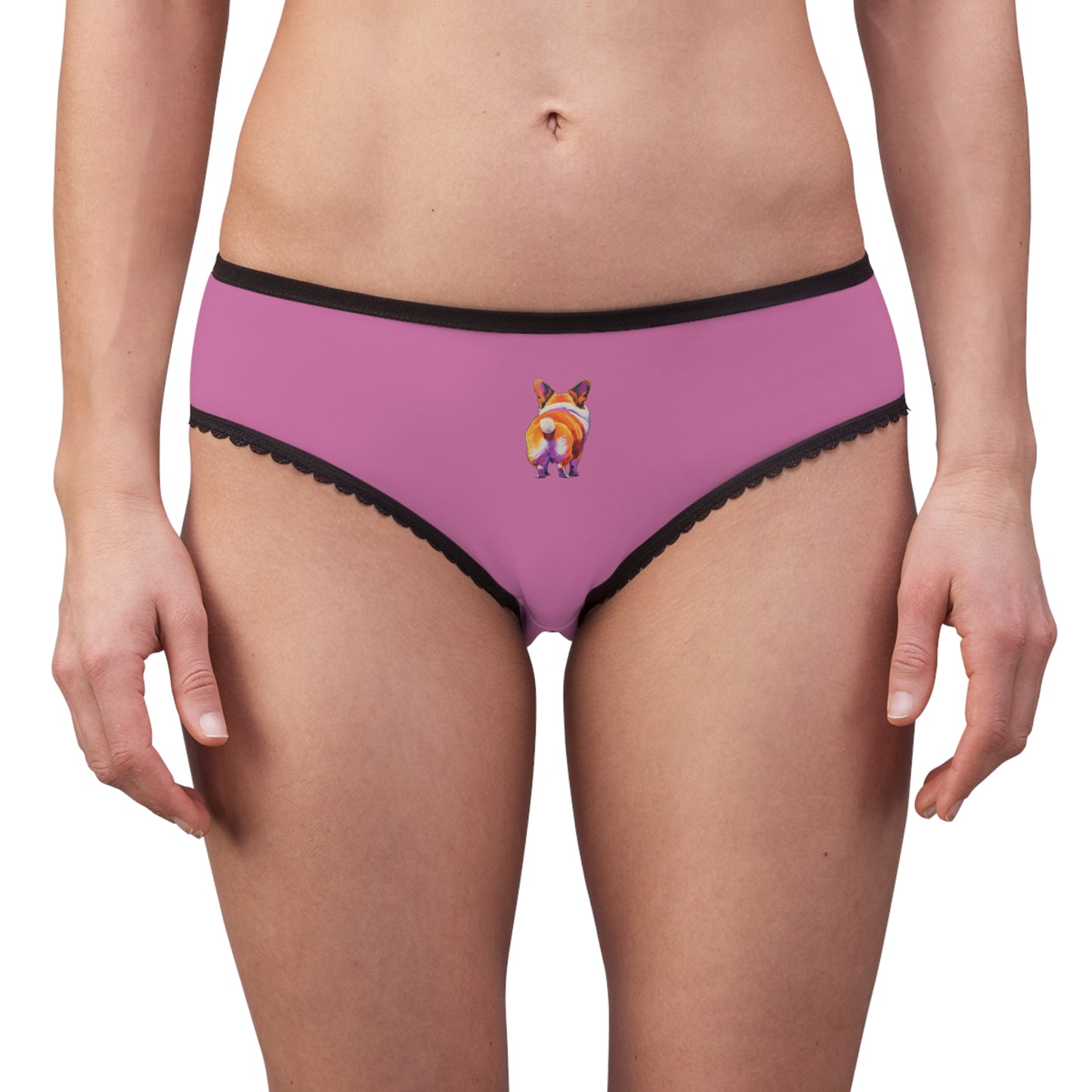 Corgi Butt Panties in Pink
