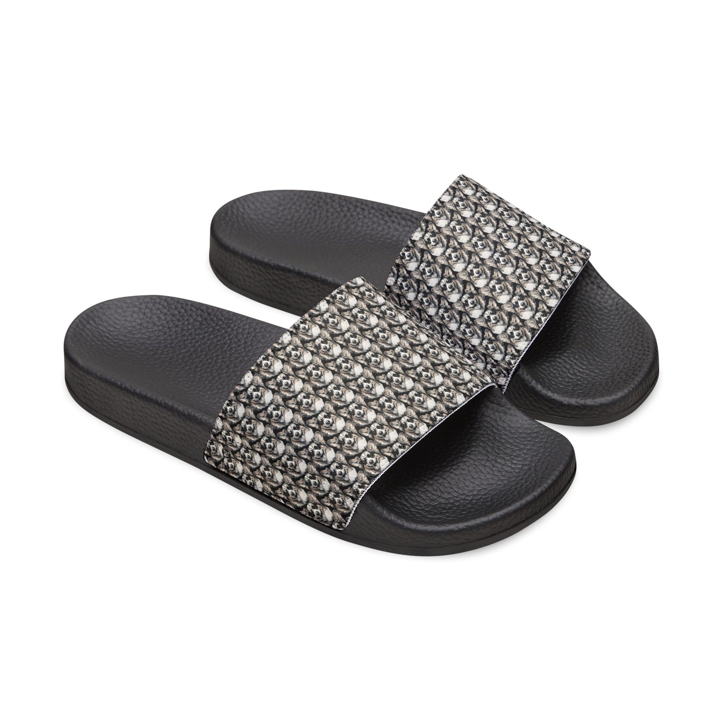 Corgi Cool Mosaic - Men's Slide Sandals