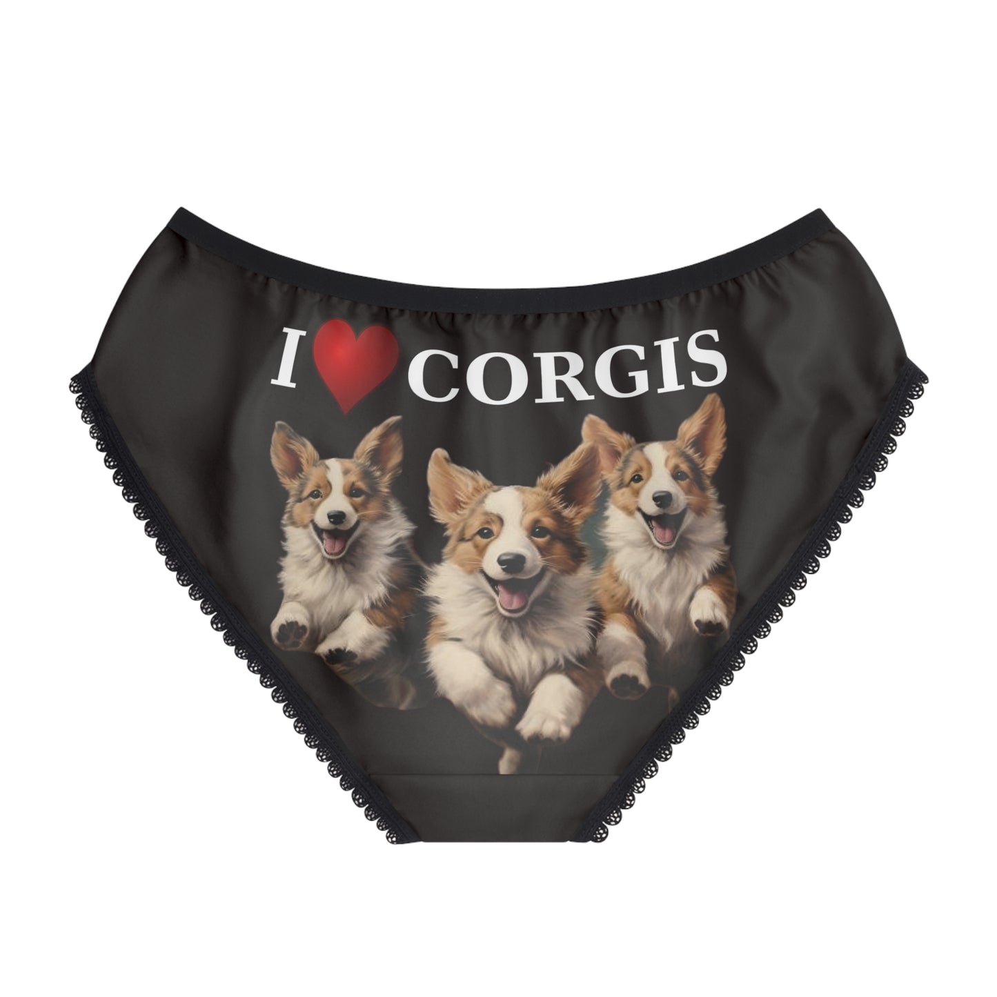 I Heart Corgis Panties!