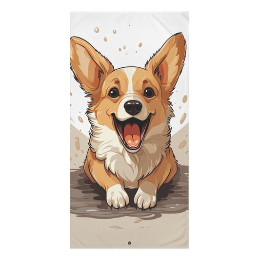 Corgi Cuteness - Bath Towel