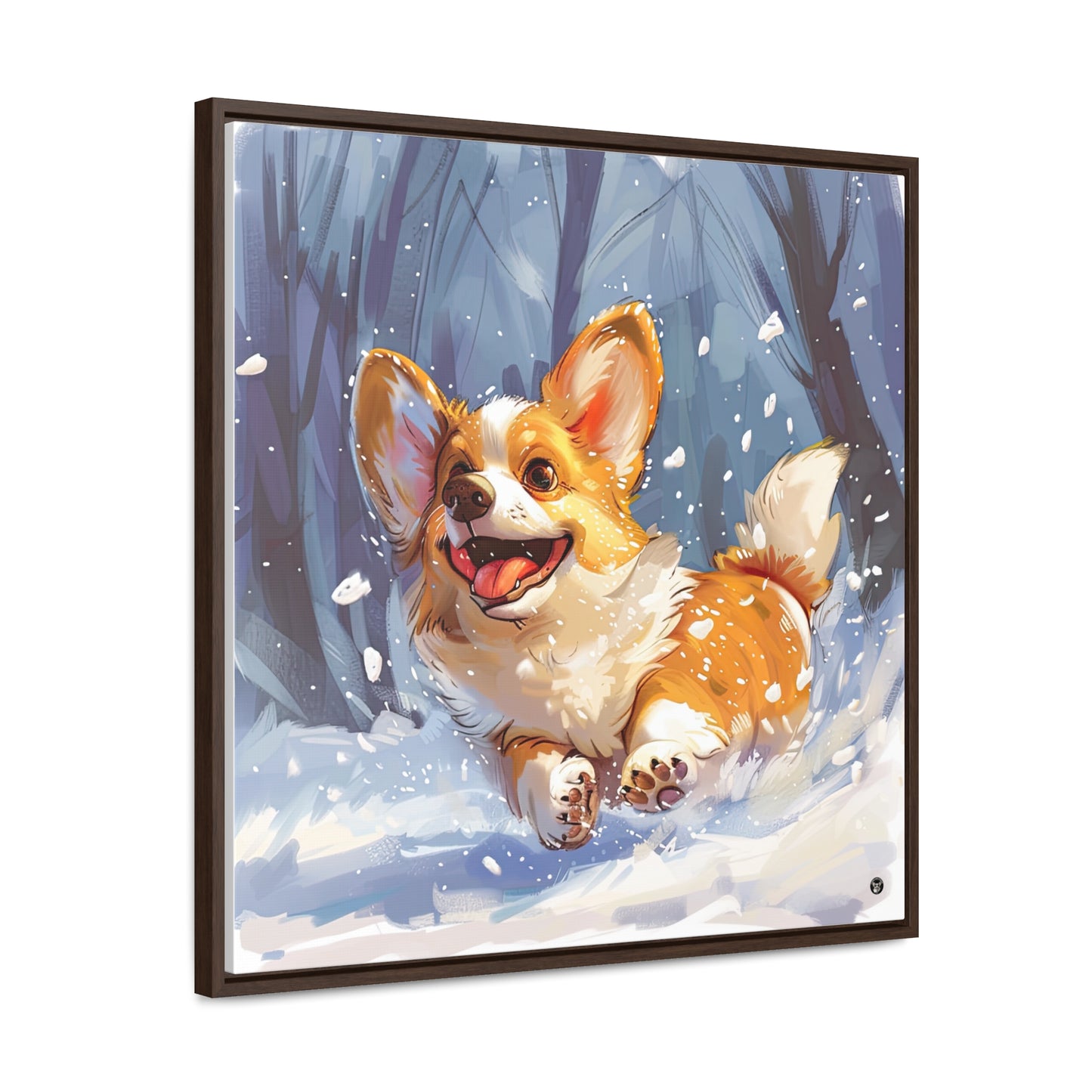 Winter Fun - Framed on Canvas
