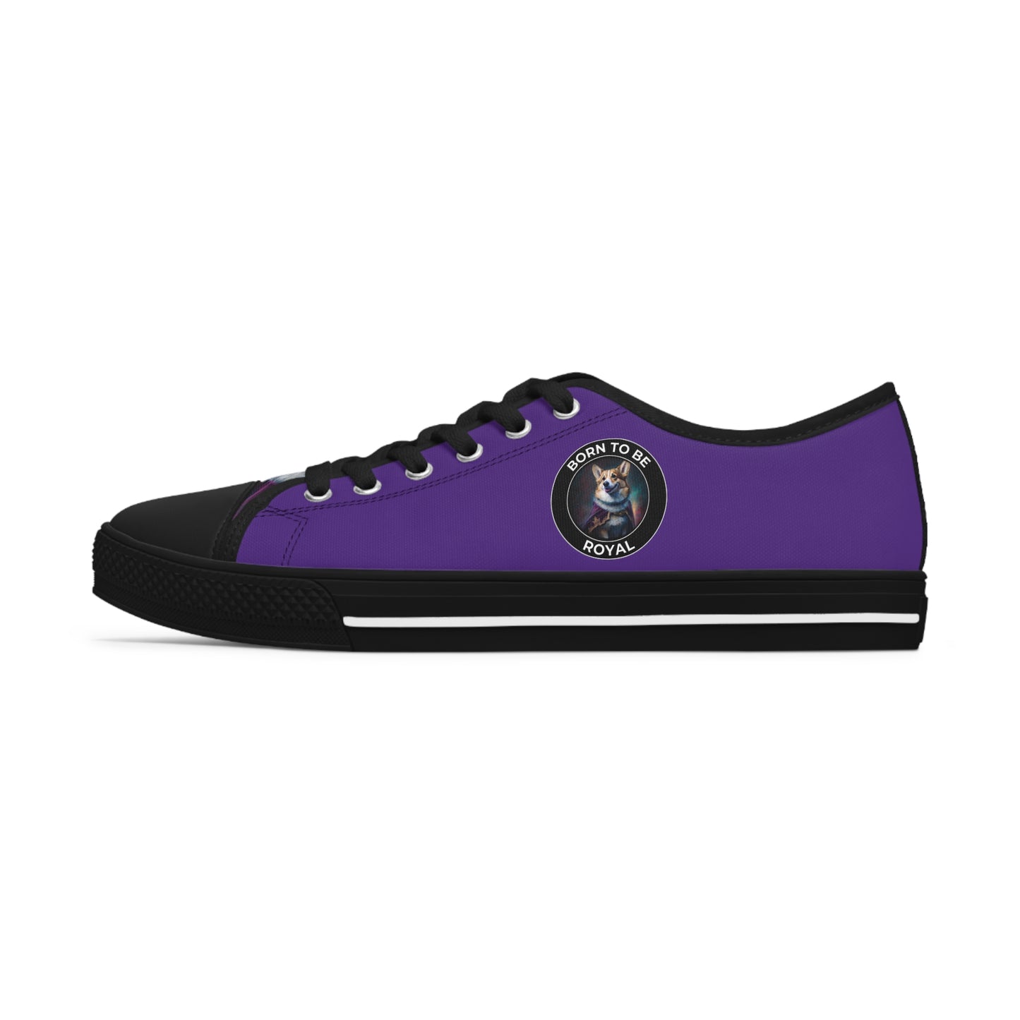 Born To Be Royal - Women's Low Top Sneakers