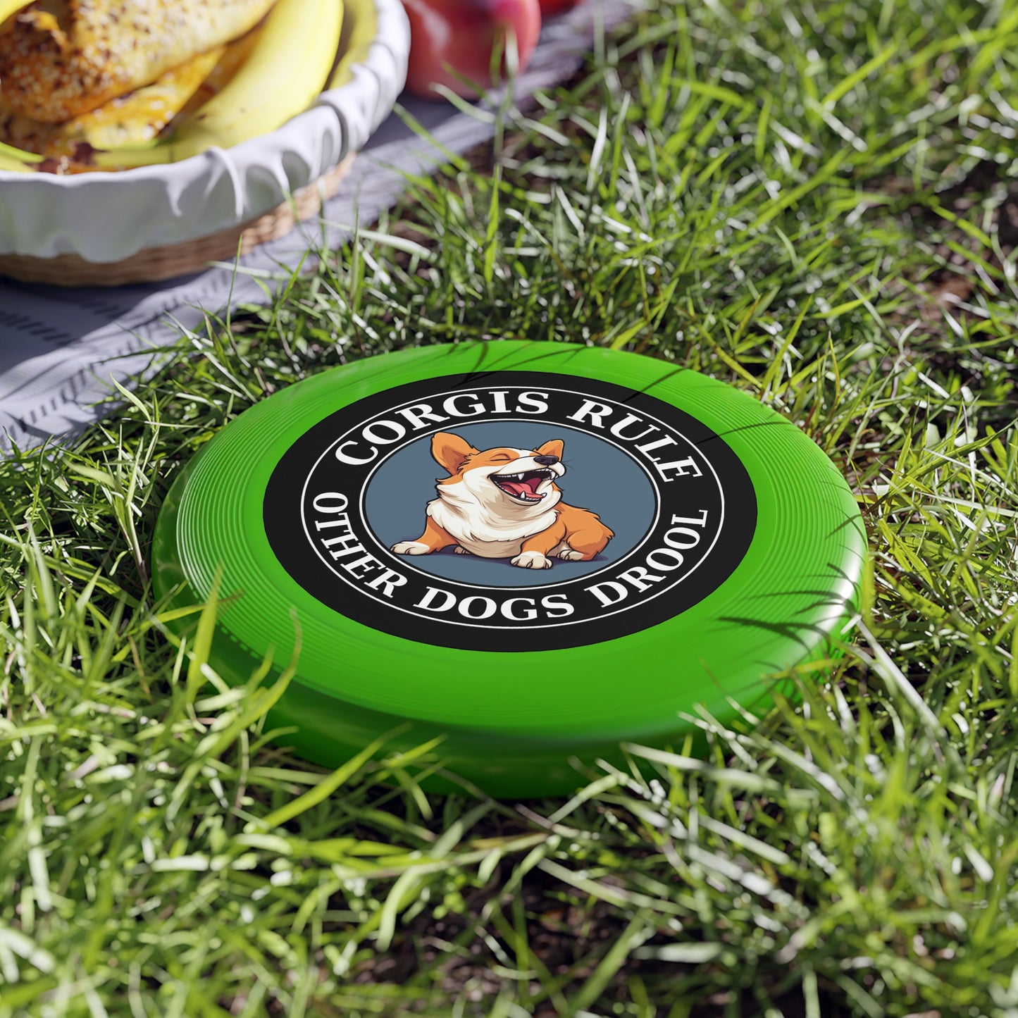 Corgis Rule...Other Dogs Drool - Wham-O Frisbee