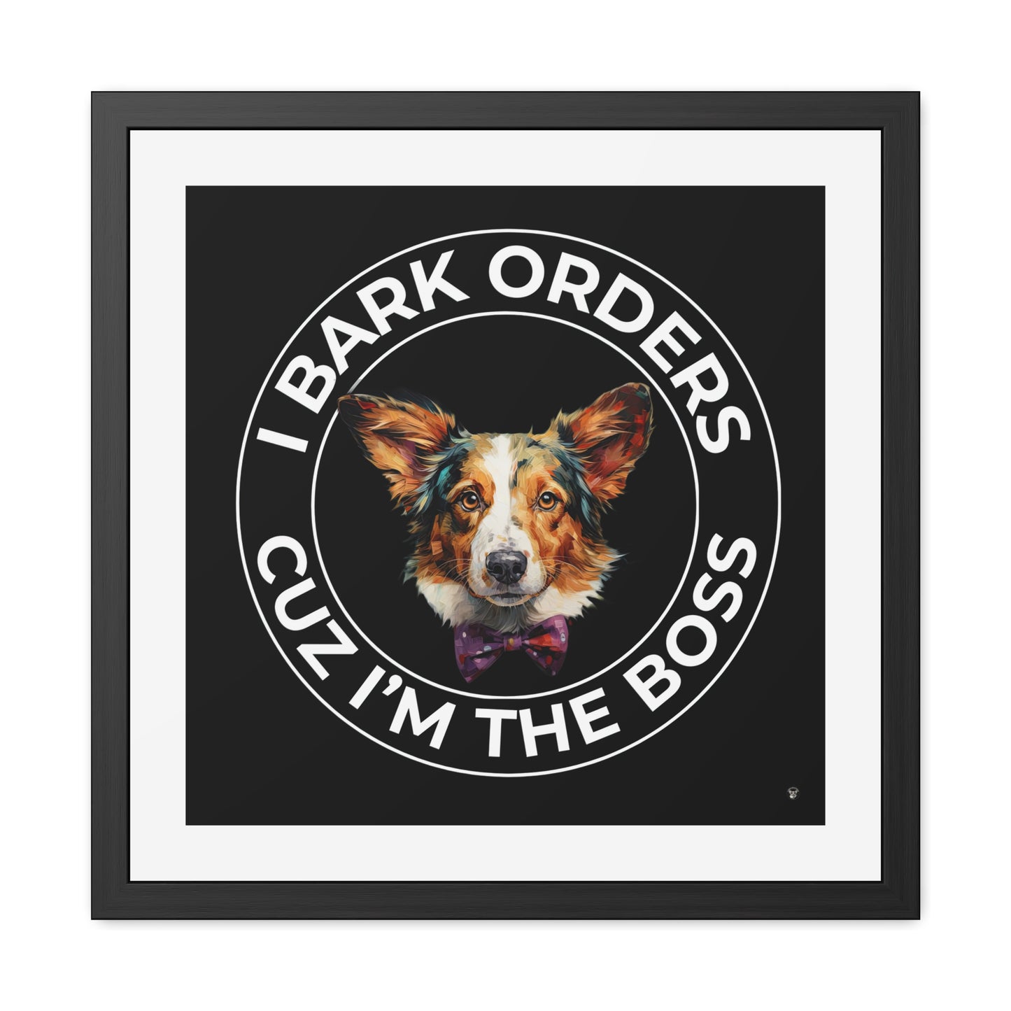 The Boss - Framed Print