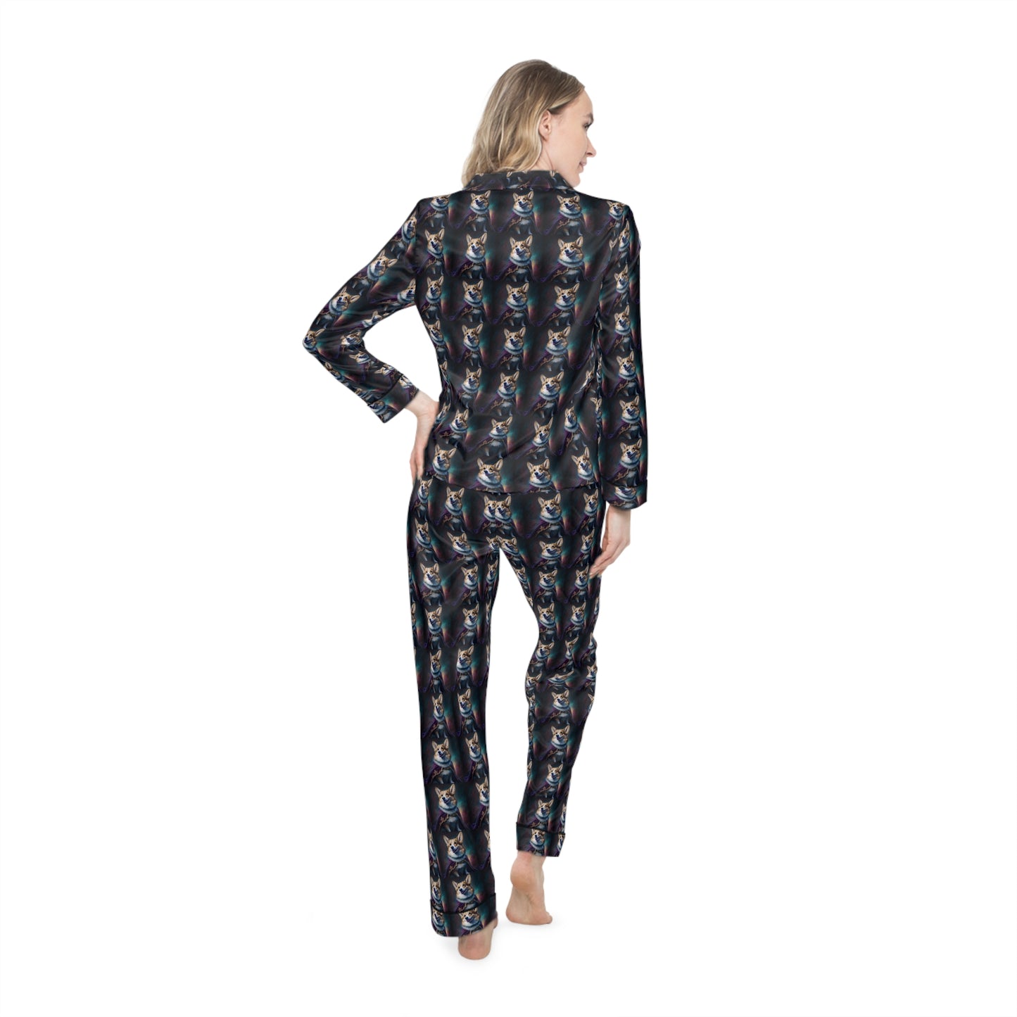 Born To Be Royal Silky Pajamas