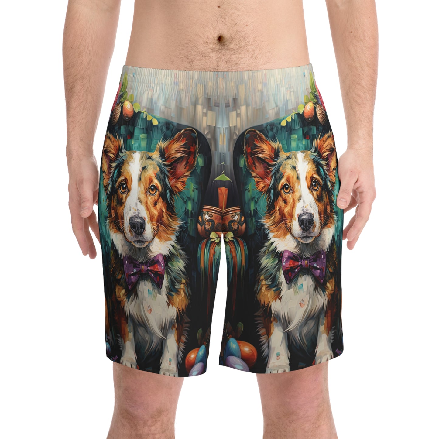 Formal Corgi - Board Shorts