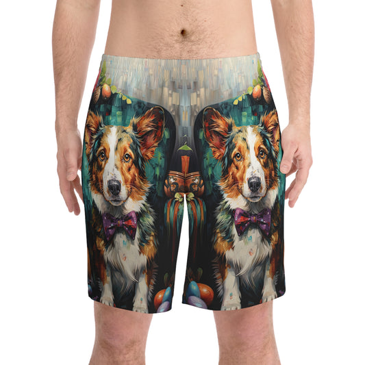 Formal Corgi - Board Shorts