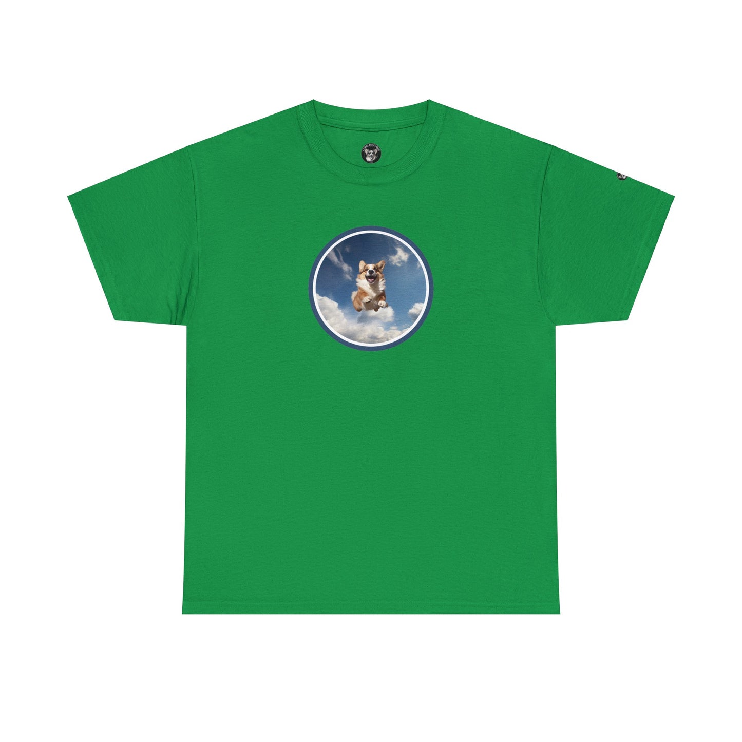 Flying Corgi - Unisex Heavy Cotton Tee