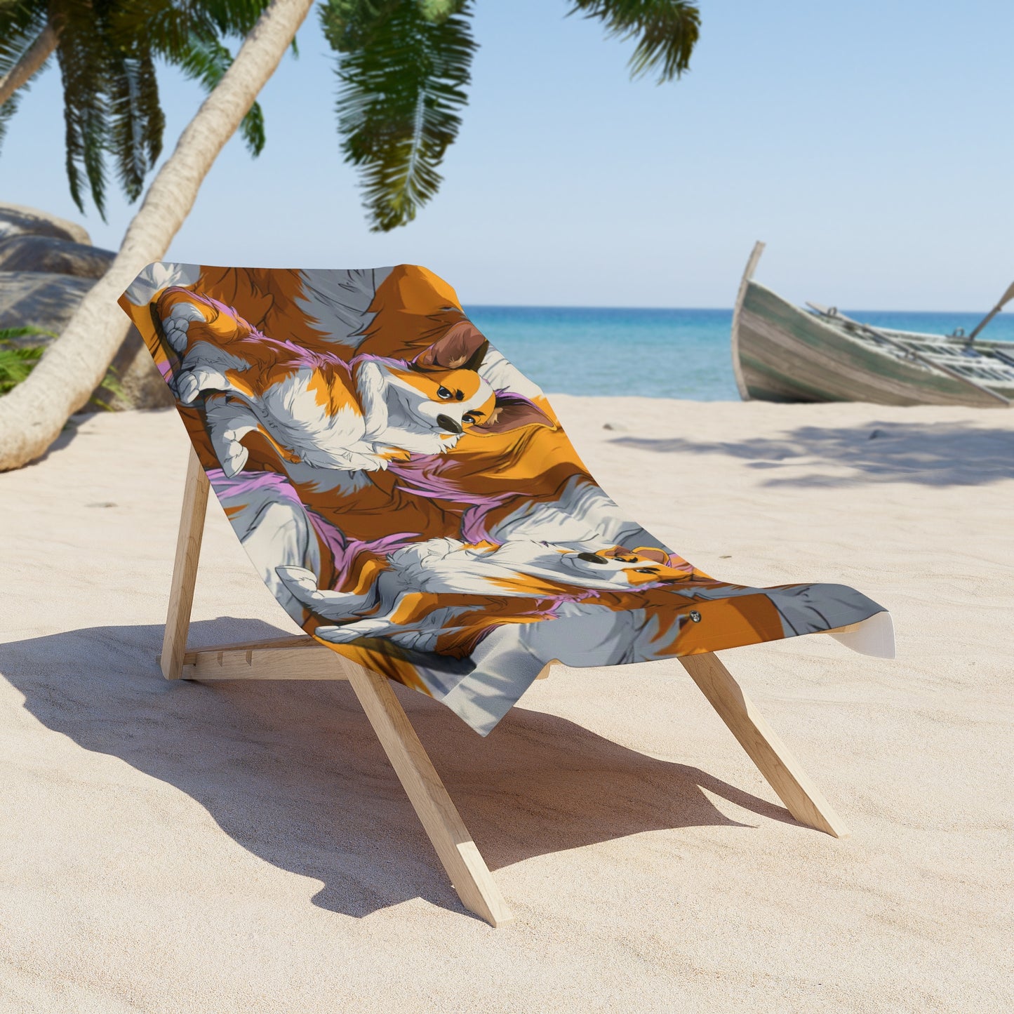 Boss Dog Beach Towel
