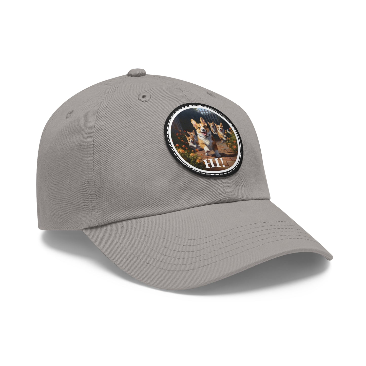 Hi! - Cap with Leather Patch