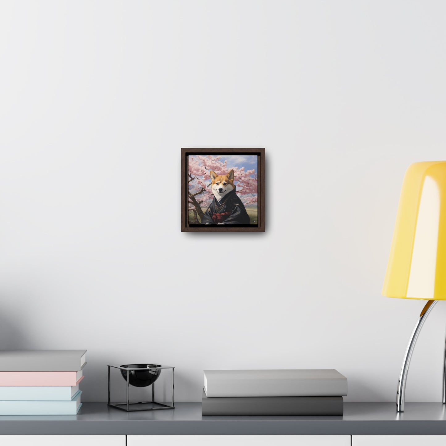 Zendog - Framed on Canvas