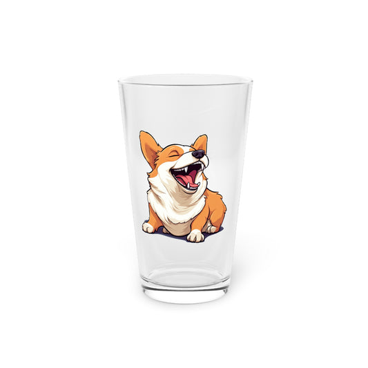 Comical Corgi - Pint Glass