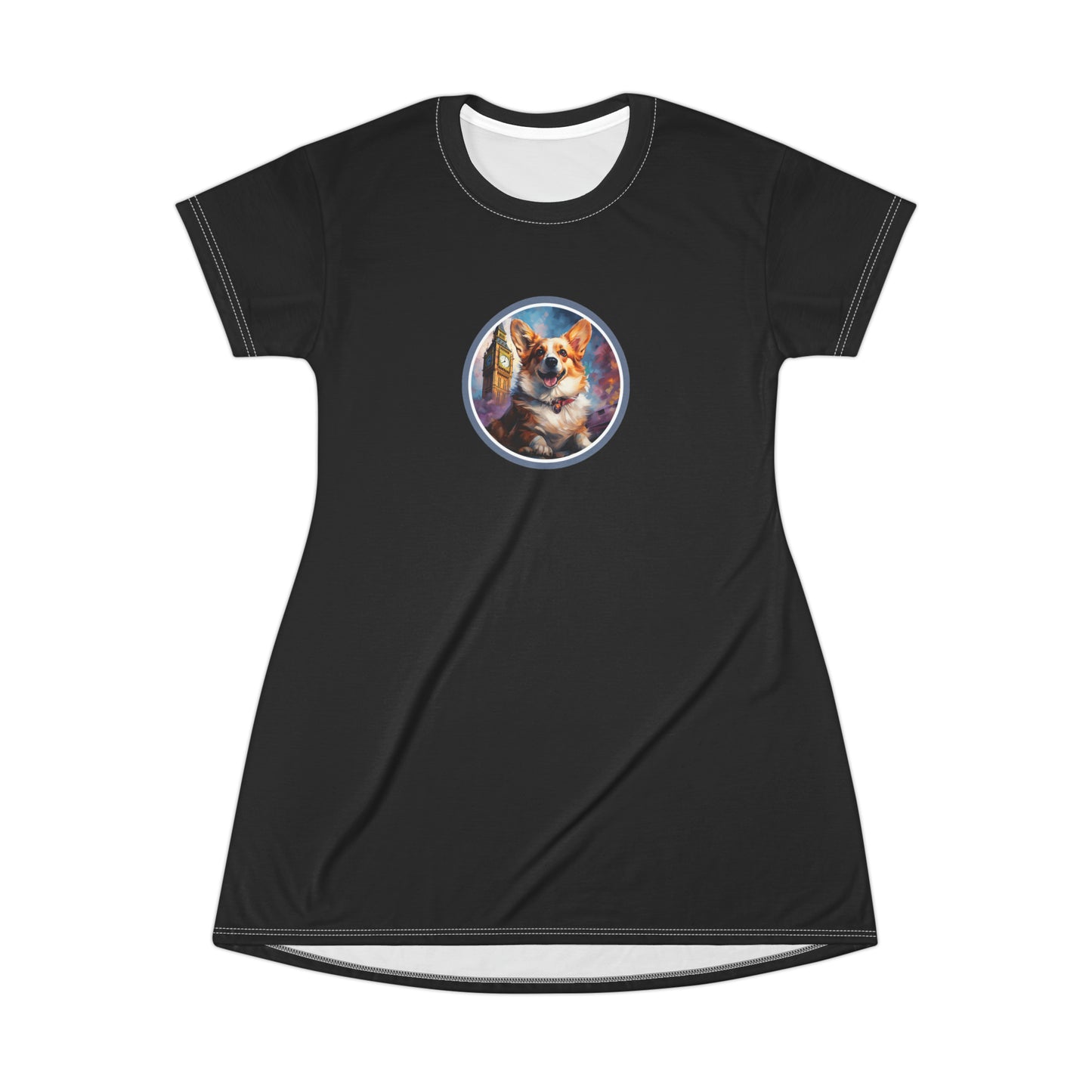 Corgi and Ben - T-Shirt Dress