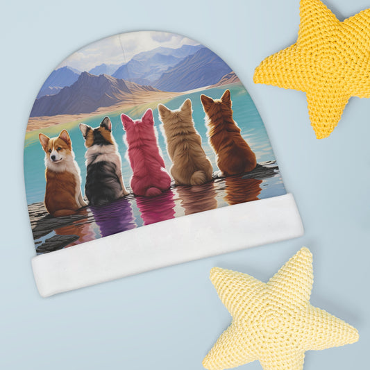 Corgi Lake - Baby Beanie