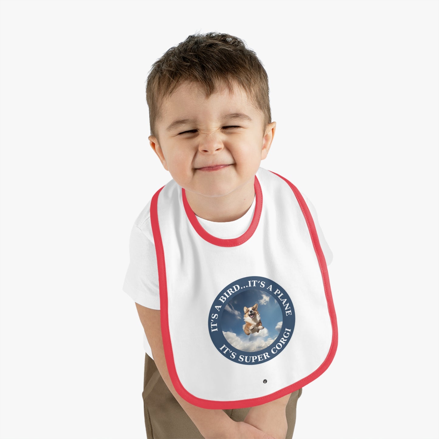 Super Corgi - Baby Bib