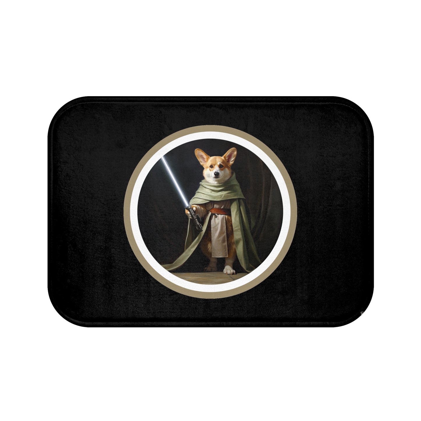 Jedi Corgi - Bath Mat