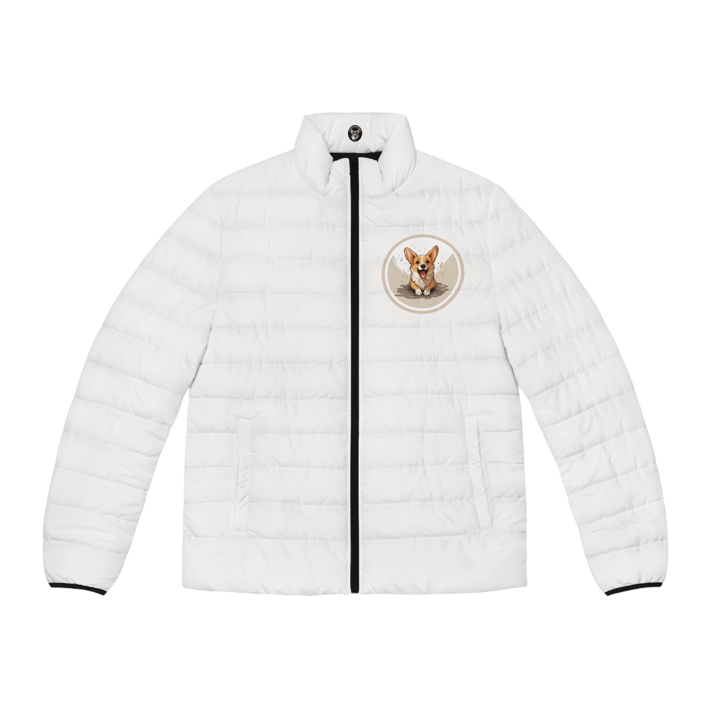Corgi Cuteness Puffer Jacket