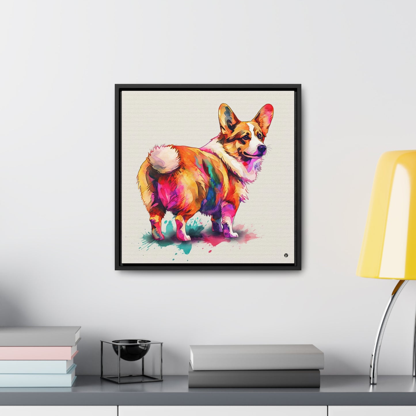 The Observer  - Framed on Canvas