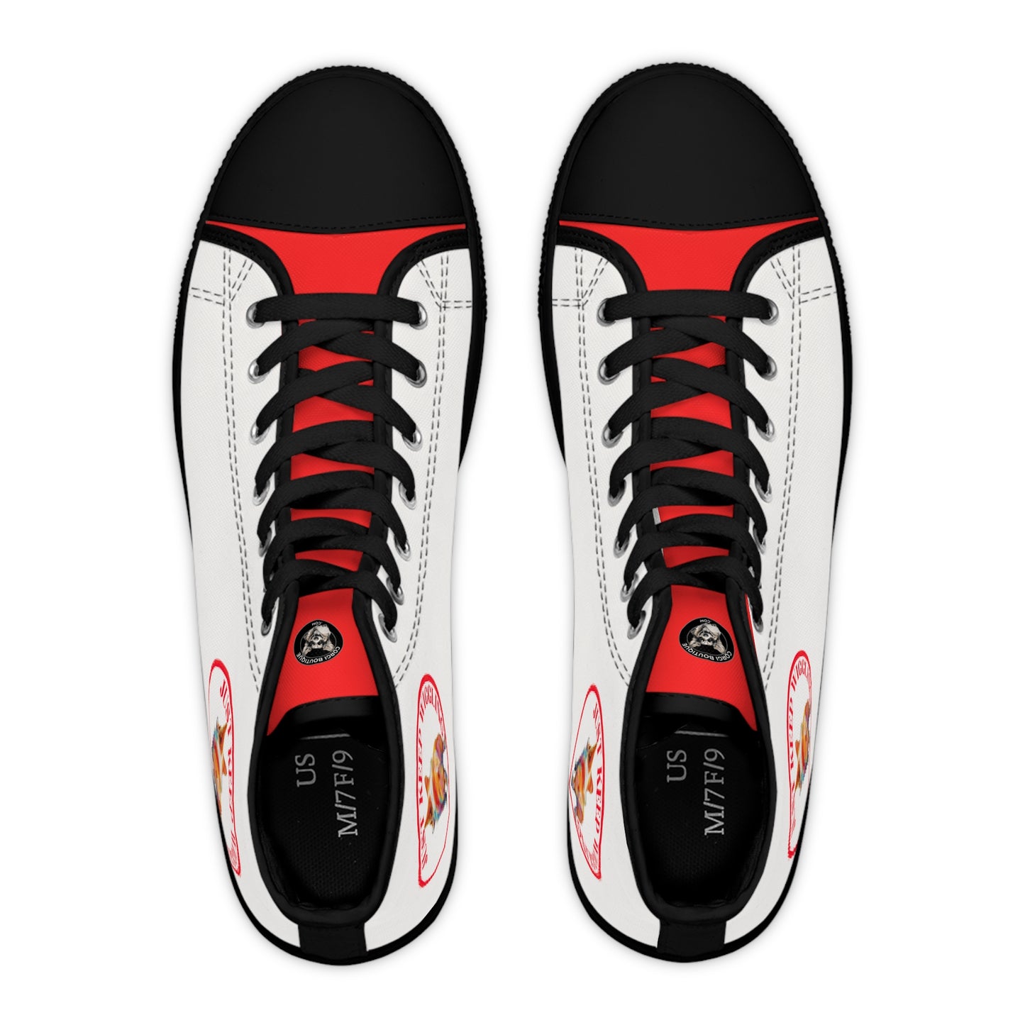 Just Keep Wiggling - Women's High Top Sneakers