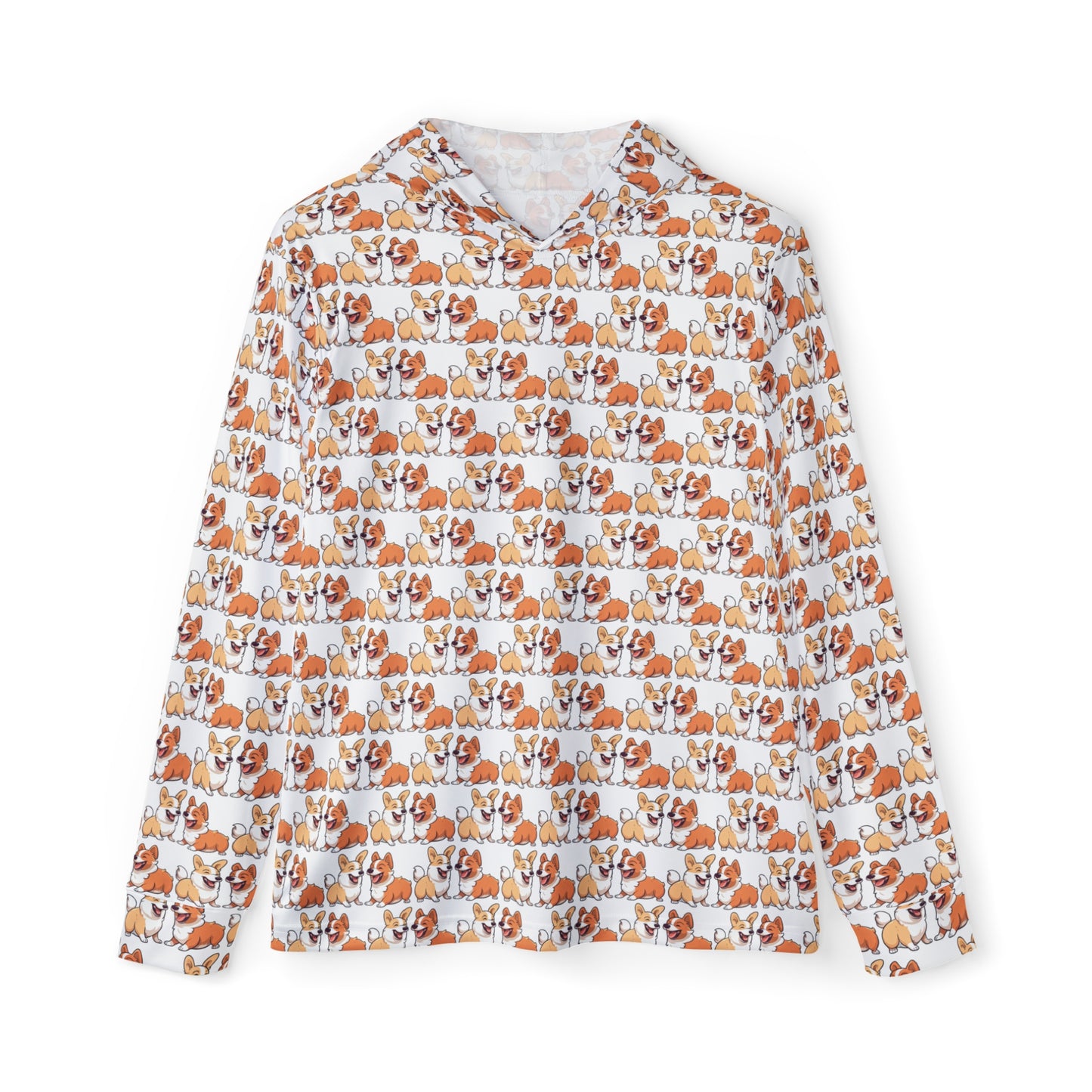 Corgi Couple Mosaic - Warmup Hoodie