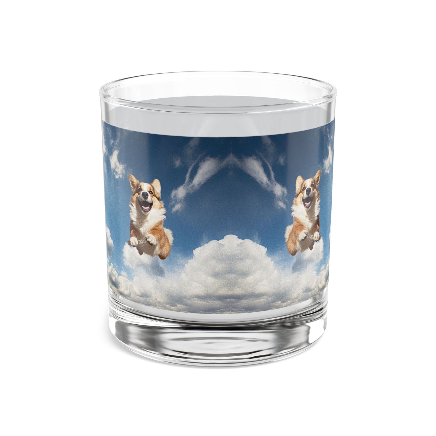 Flying Corgi - Highball Glass