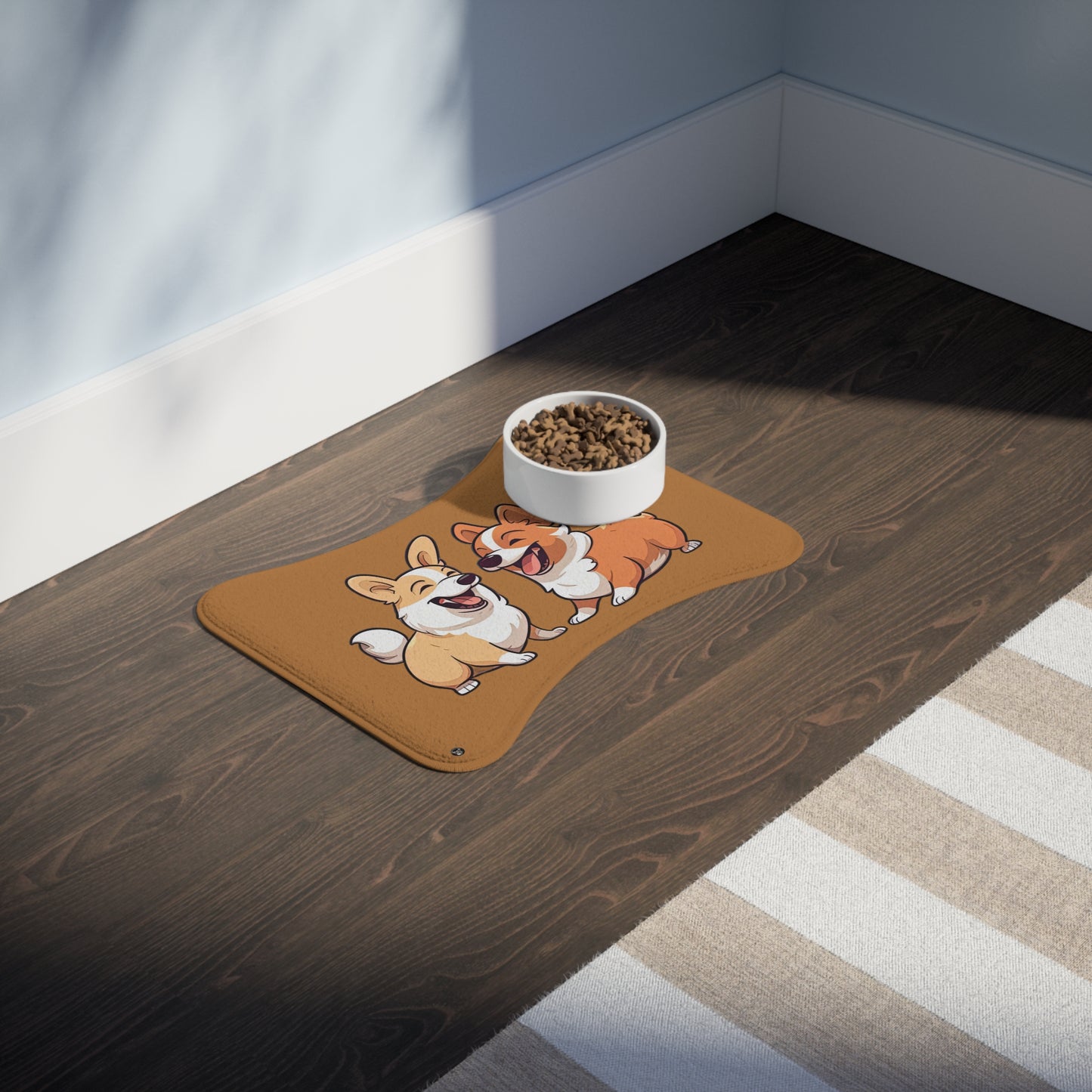 Corgi Couple - Feeding Mat