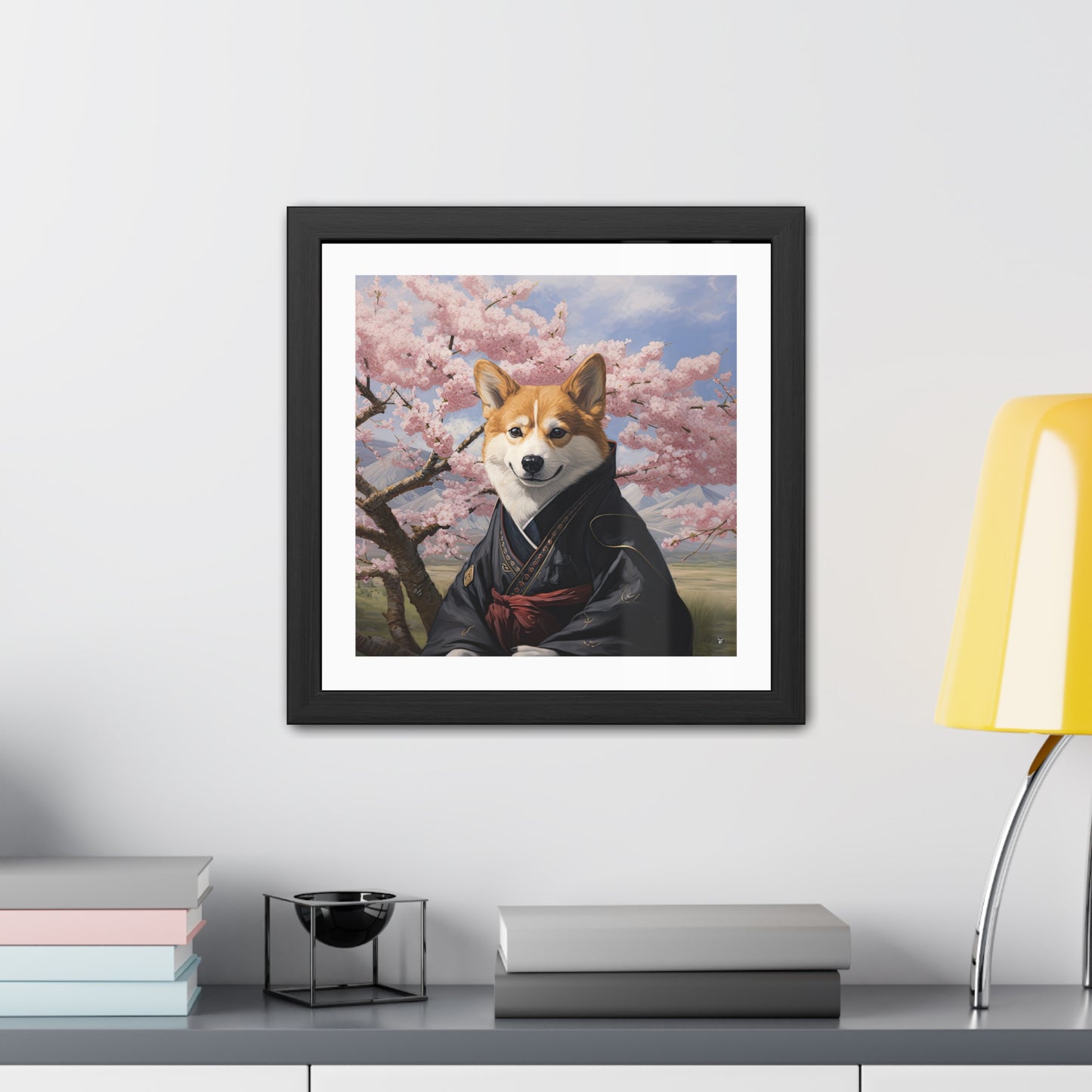 Zendog - Framed Print