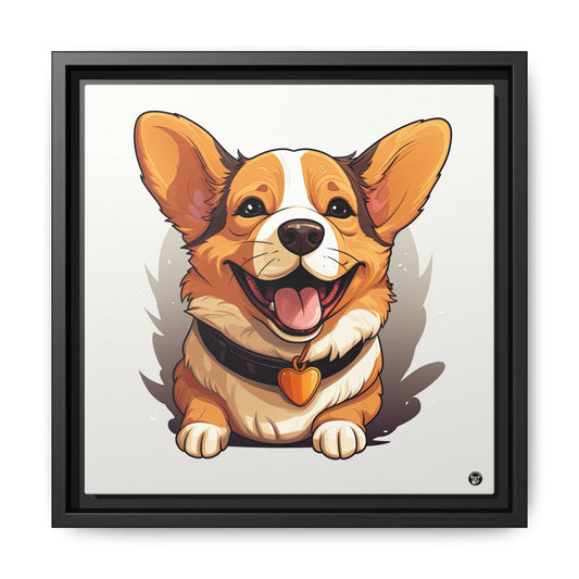 Puppy Love on Canvas