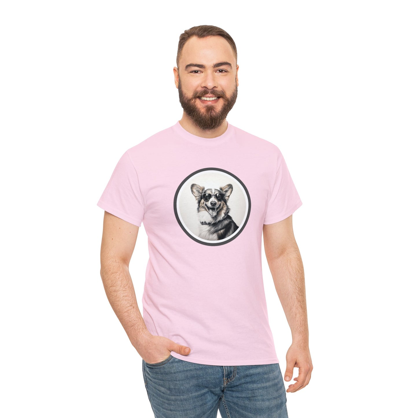 Corgi Cool - Unisex Heavy Cotton Tee
