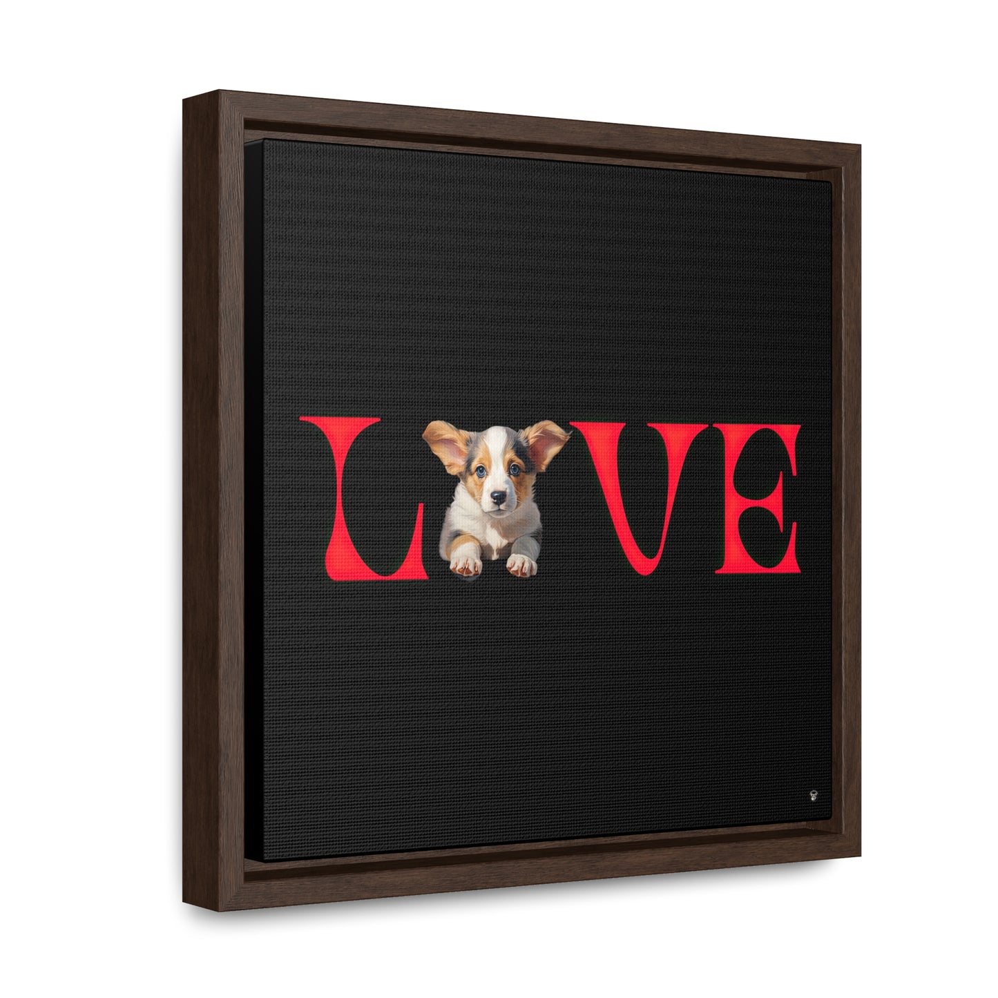 LOVE - Framed on Canvas