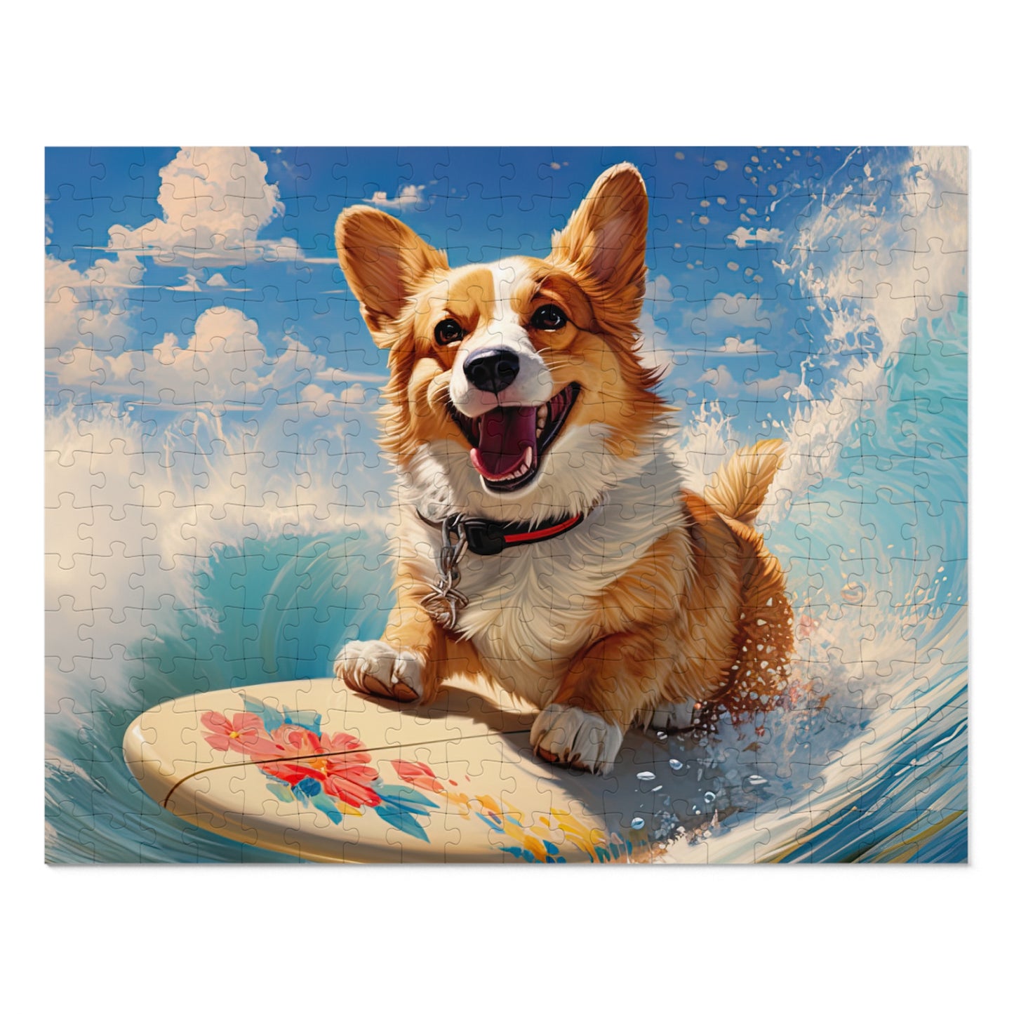 Cowabunga Corgi - Jigsaw Puzzle