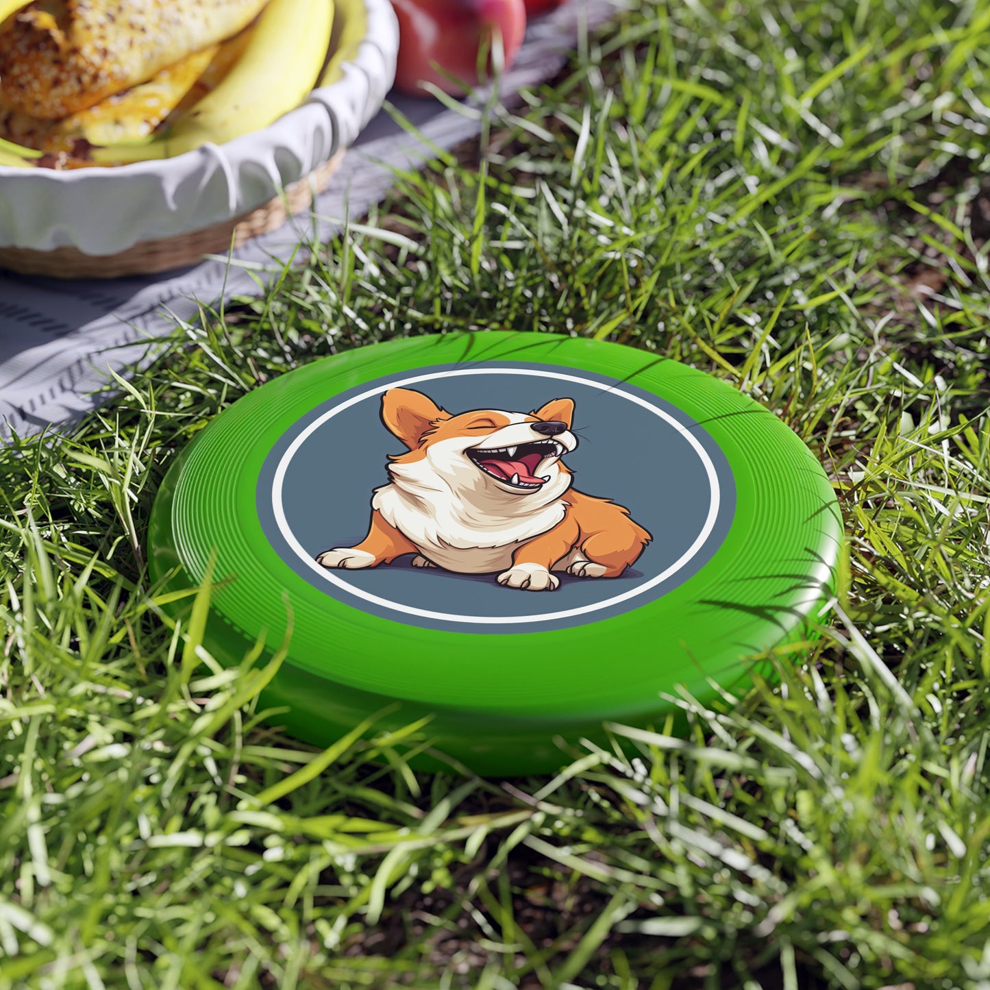 Comical Corgi - Wham-O Frisbee