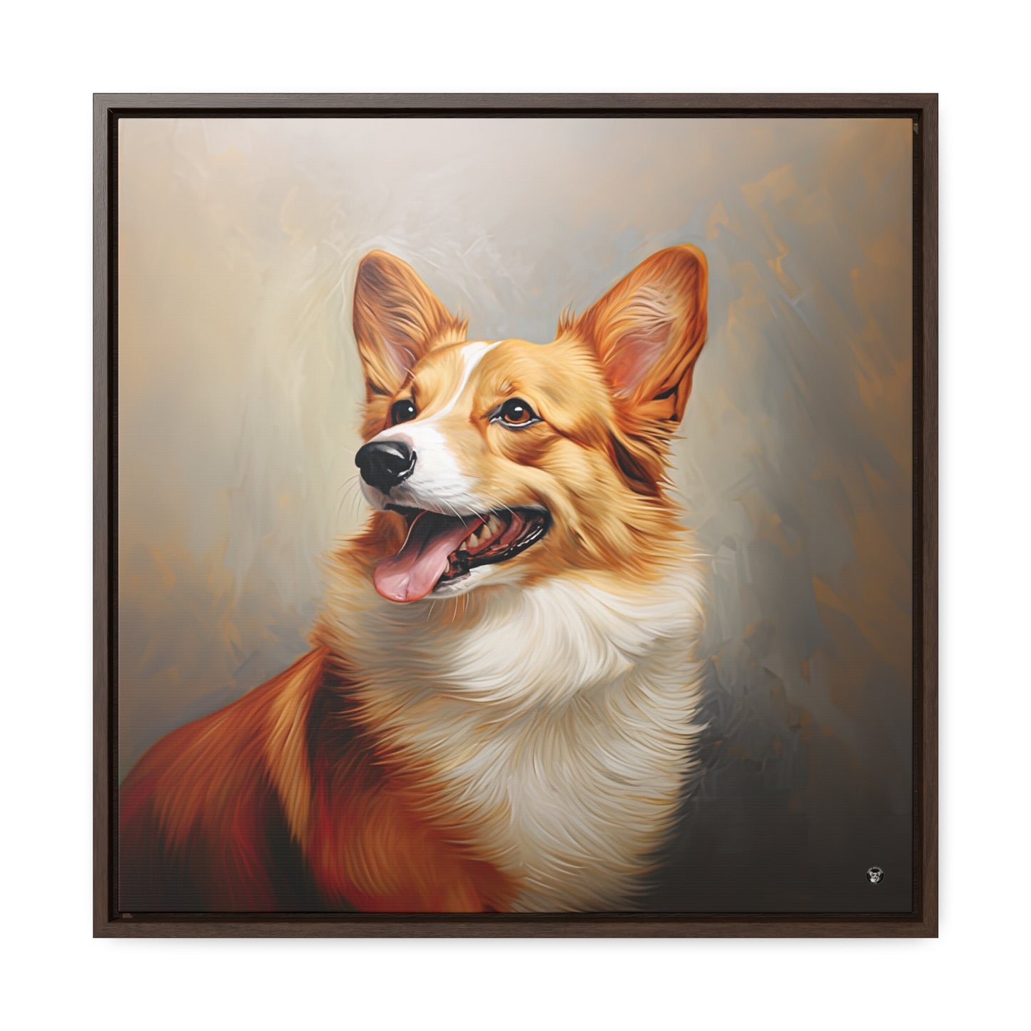 Pembroke Portrait - Framed on Canvas